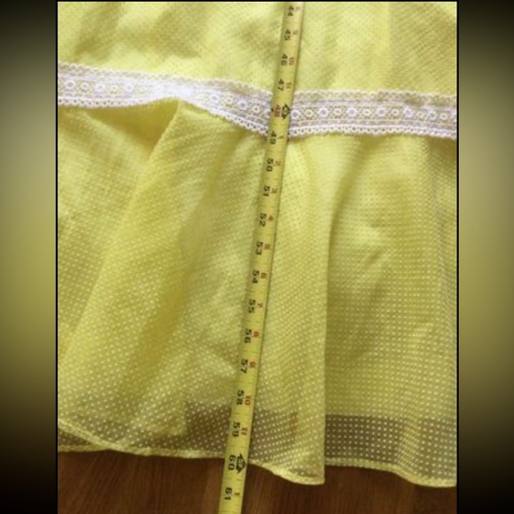 Vintage Handmade, womens Halloween Easter Summer dress, Yellow, size S - Picture 6 of 10